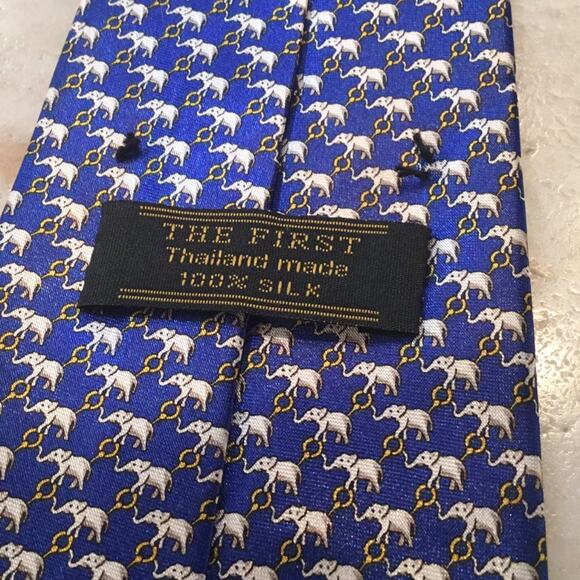THE FIRST THAILAND MADE SILK TIE - Picture 6 of 9